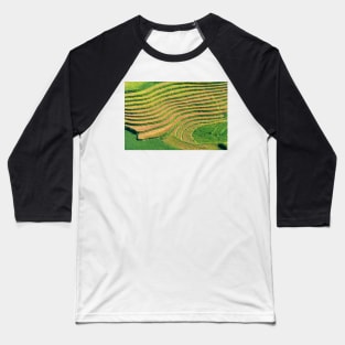 Rice Terrace3. Baseball T-Shirt